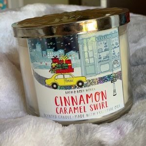 Bath and Body Works Cinnamon Caramel Swirl Candle